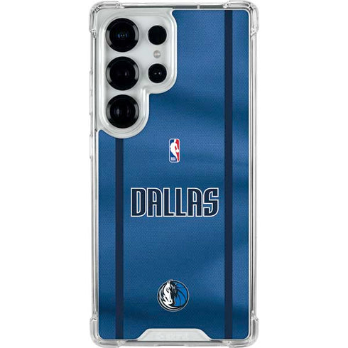 NBA Dallas Mavericks Jersey Galaxy S25 Ultra Clear Case